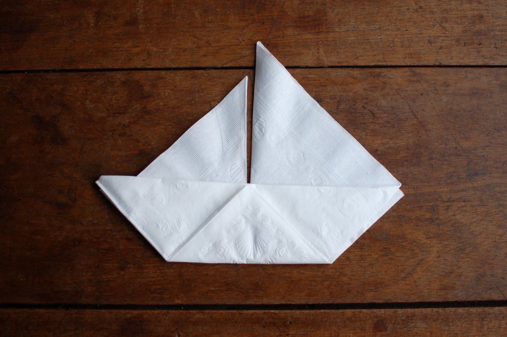 Sail Boat Napkins Seakettle